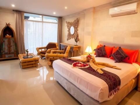 Chambre supérieure, Maison Blanche, Pariliana, Bali