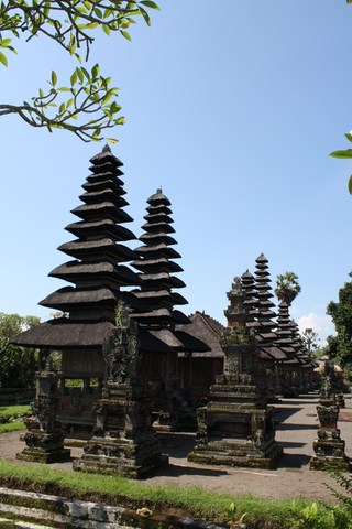 Vue du temple de Taman Ayun à Mengwi, Pariliana, bali