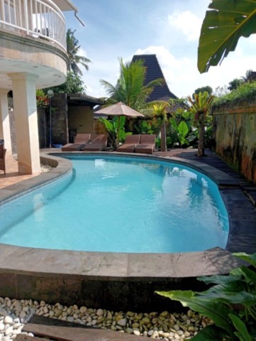 Piscine, Maison Blanche, Pariliana, Bali
