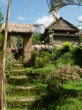 Entrée, maison traditionnelle, Bangkiang Sidem, Bali